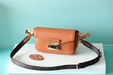 Top Quality Swing Monogram Hazelnut Brown For Women,  Shoulder And Crossbody Bags 24cm/9.4in Top Quality M20396