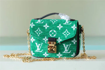 Top Quality Micro Metis Monogram Jacquard Green For Women, WomenÂs Handbags, Shoulder And Crossbody Bags 5.5in/14cm Top Quality M81127