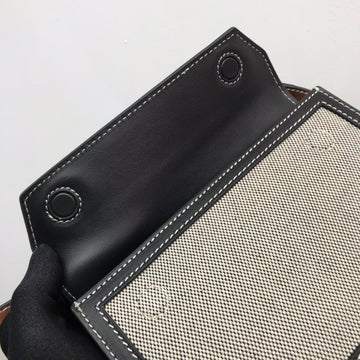 Top Quality Mini Horseferry Print Title Bag With Pocket Detail Black For Women, Bags 7.5in/19cm 80428521