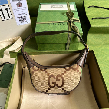 gg Ophidia Jumbo gg Mini Bag Brown For Women, Women’s Bags 7.9in/20cm gg ââ658551 UKMDG 2570