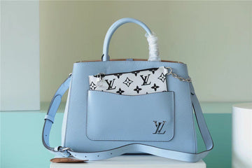 Top Quality Marelle Tote MM Epi Bleu Nuage Blue For Women, WomenÂs Handbags, Shoulder And Crossbody Bags 11.8in/30cm Top QualityÂ 