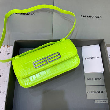 Top Quality Gossip Small Shoulder Bag Green Neon, For Women,  Bags 9.1in/23cm