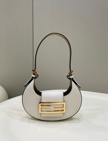 Top QualityTop Quality Cookie White For Women, Women’s Handbags, Shoulder Bags 7in/19cm FF 8BS065AAIWF0K7E