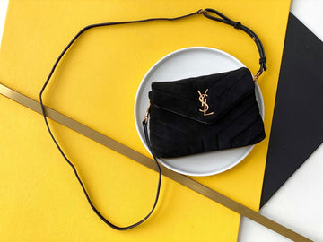 Top Quality Loulou Toy Strap Bag With Gold Hardware For Women 7.8in/20cm YSL 6784011U8271000