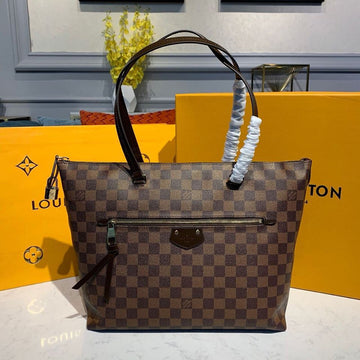 Top Quality Lena MM Damier Ebene Canvas For Women, WoHandbag, Shoulder Bags 13in/33cm Top Quality N41013