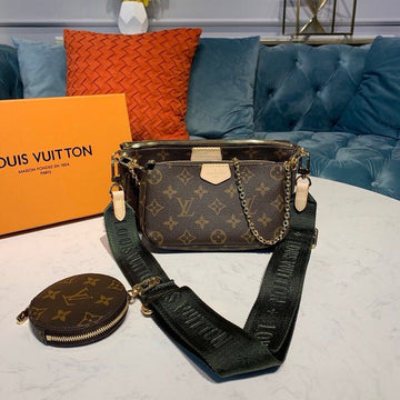 Top Quality Multi Pochette Accessoires Bags Monogram Canvas Fall/Winter Collection M44813, Kaki