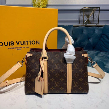 Top Quality Soufflot BB Monogram Canvas For Women,  Shoulder And Crossbody Bags 11.4in/29cm Top Quality M44815