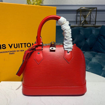 Top Quality Alma BB Epi Coquelicot Red For Women, WomenÂs Handbags, Shoulder And Crossbody Bags 9.2in/23.5cm Top Quality M41160