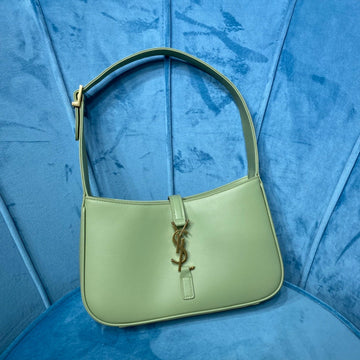 YSSL Le 5 Ã 7 Hobo Bag In Smooth Light Green For Women 9in/23cm YSL 6572282R20W3316
