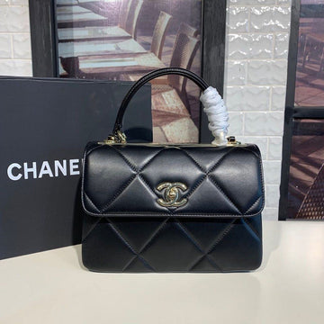 CHLTrendy CHLBag Black For Women, Women’s Handbags, Shoulder And Crossbody Bags 10in/26cm