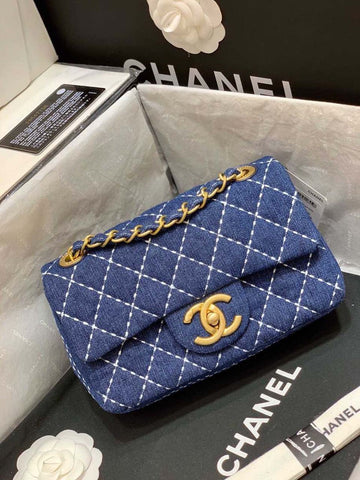 CHL Top Qualityap Bag Denim Blue For Women Handbags, Shoulder And Crossbody Bags 10.2in/26cm AS1328 B01897 N5398
