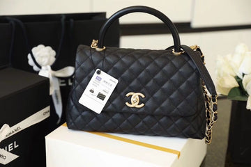 CHLLarge Flap Bag With Top Handle Black For Women, Womenâs Handbags, Shoulder And Crossbody Bags 11in/28cm A92991