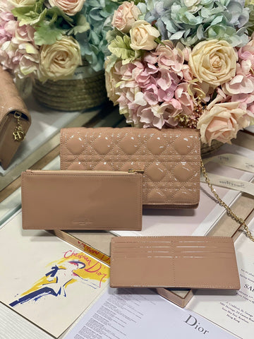 Top Quality Lady Pouch Beige, For Women, WomenÂs Handbags 8.5in/21.5cm CD S0204OVRB_M45M