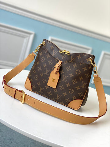 Top Quality OdÃ©on PM Monogram Canvas Natural For Fall-Winter,  Shoulder And CrossBody Bags 11in/28cm Top Quality M45354