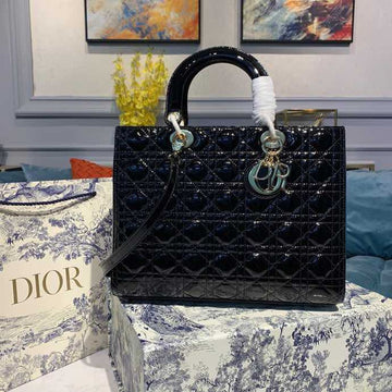 Top Quality Large Lady Bag Black For Women 12.5in/32cm CD M0566ONGE_M900