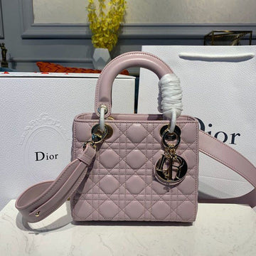 Top Quality Small Lady Bag Gold Toned Hardware Lotus PearlesTop Qualitynt For Women 8in/20cm CD