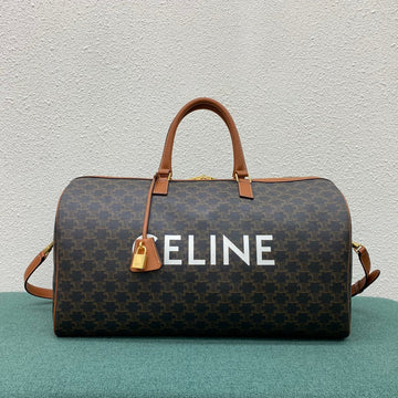 Top Quality Large Voyage Bag In Triomphe Canvas With Top Quality Print Tan For Women 20in/50cm 191472BZK.04LU