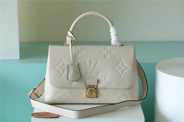 Top Quality Madeleine MM Monogram Empreinte Creme Beige For Women,  Shoulder and Crossbody Bags 11.8in/30cm Top Quality