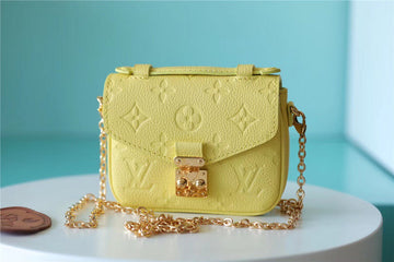 Top Quality Micro Metis Monogram Empreinte Yellow For Women, WomenÂs Handbags, Shoulder And Crossbody Bags 5.5in/14cm Top Quality M81407