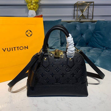 Top Quality Neo Alma BB Monogram Empreinte Canvas Black For Women,  Shoulder And Crossbody Bags 9.8in/25cm Top Quality M44829