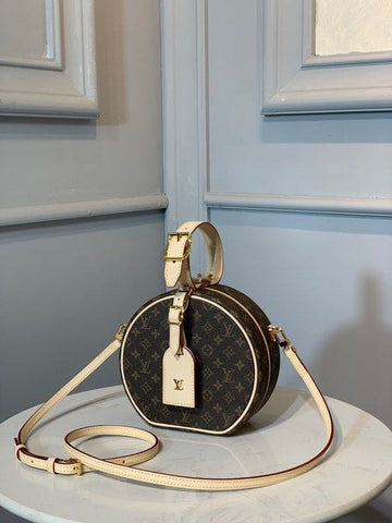Top Quality Petite Boite Chapeau Monogram Canvas For Women,  Shoulder And Crossbody Bags 6.9in/17.5cm Top Quality M43514