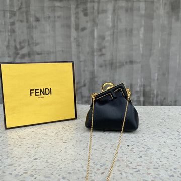 Top QualityTop Quality Nano Top QualityTop Qualityrst Charm Black Bag For Woman 10cm/4in