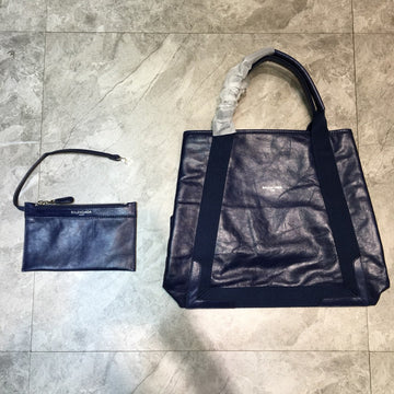 Top Quality Navy MeTop Qualityum Cabas Tote Bag In Blue, For Women,  Bags 14.1in/36cm