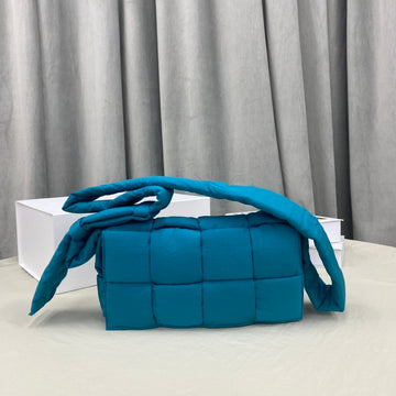 Top Quality Padded Tech Cassette Bag For Women 11.8in/30cm In Blue 628951VBO814634