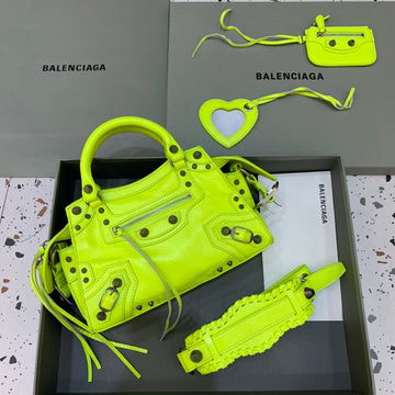 Top Quality Neo Cagole XS Handbag In Light Green, For Women,  Bags 10.2in/26cm