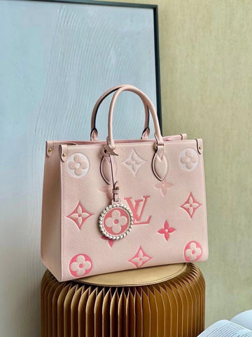 Top Quality OnTheGo MM Monogram Empreinte Cream For Women 34cm Top Quality M45717