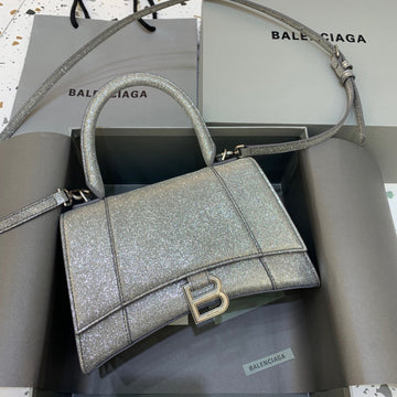Top Quality Hourglass Small Handbag In Grey, For Women,  Bags 9in/23cm