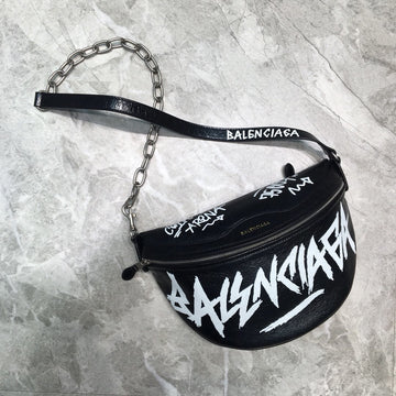 Top Quality Souvenir XS Belt Bag In Black, For Women,  Bags 9.5in/24cm