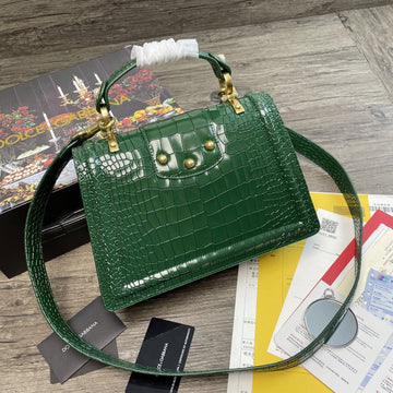Top Quality Print Top Quality Girls BagÃÂ Green For Women 10.6in/27cm Top Quality