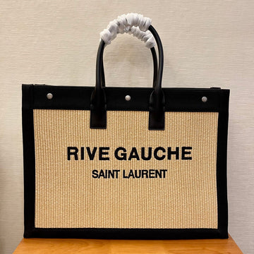 YSSL Rive Gauche Tote Bag In RafTop QualityTop Qualitya For Women 18.9in/48cm YSL