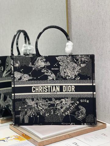 Top Quality Large Book Tote Black And White, For Women, WomenÂs Handbags 16.5in/42cm CD