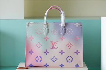 Top Quality Onthego GM Tote Bag In Monogram Canvas Sunrise Pastel For Women 16.1in/41cm Top Quality M46076