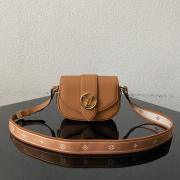Top Quality Point 9 Create By Nicolas Ghesquie?re With Monogram Flower 9.1in/22cm Brown For Women Top Quality M55946