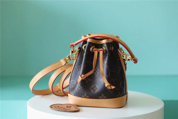 Top Quality Nano Noe Monogram Canvas For Women,  Shoulder And Crossbody Bags 16cm/6.3in Top Quality M81266