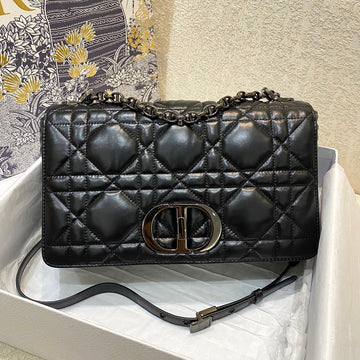 Top Quality Large Caro Bag, Black, For Women WomenÂs Handbags, Crossbody Bags, 29cm CD M9243UWHC_M900