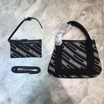 Top Quality Navy XS Tote Bag In Black, For Women,  Bags 12.6in/32cm