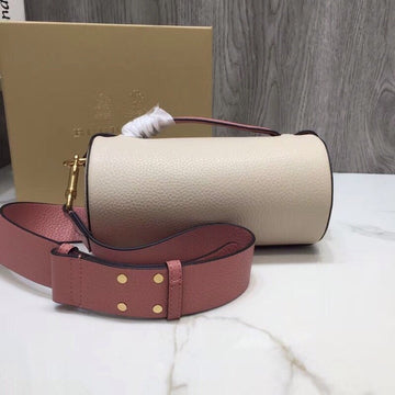 Top Quality Barrel Bag Cream For Women, Bags 8.3in/21cm