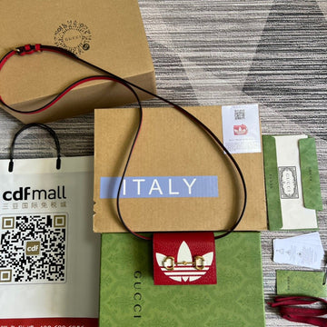 gg x Adidas Card Case With Horsebit Red For Women, Women’s Bags 4in/11cm ggâ
