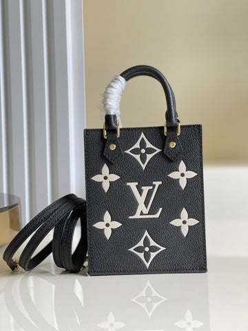 Top Quality Petit Sac Plat Monogram Empreinte Black/Beige For Women, WomenÂs Handbags, Shoulder And Crossbody Bags 5.5in/14cm Top Quality M81416