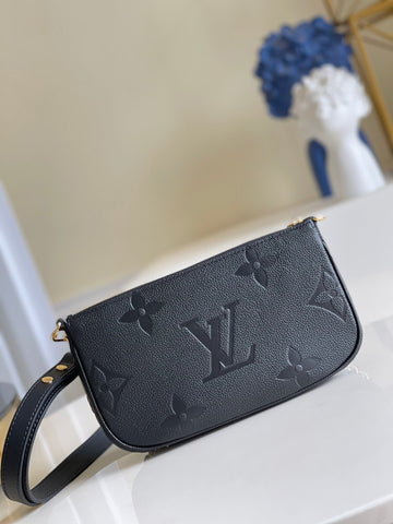 Top Quality Multi Pochette Accessoires Monogram Empreinte Black For Women, WomenÂs Handbags, Shoulder And Crossbody Bags 9.8in/25cm Top Quality M80399