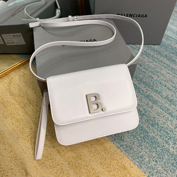 Top Quality Bolso Bandolera B In White, For Women,  Bags 7in/18cm