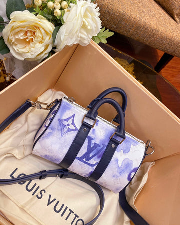 Top Quality Keepall Xs Nano 21cm White-Blue