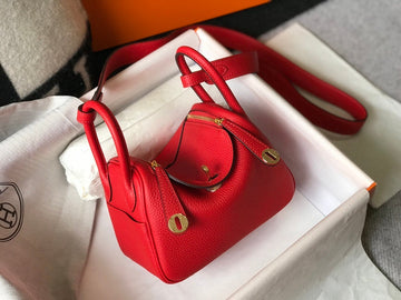 Top Quality Lindy Mini ClemenTop Quality Bag Red For Women, WomenÃ¢ÂÂs Handbags, Shoulder And Crossbody Bags 7.5in/19cm