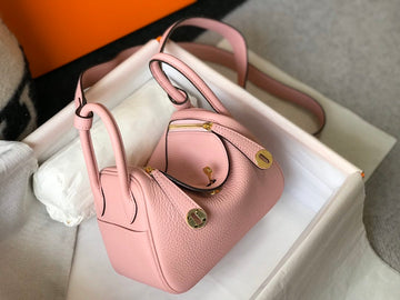 Top Quality Lindy Mini ClemenTop Quality Bag Pink With Gold Hardware For Women, WomenÃ¢ÂÂs Handbags, Shoulder And Crossbody Bags 7.5in/19cm