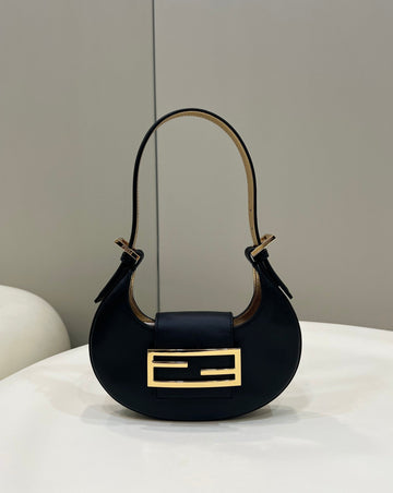 Top QualityTop Quality Cookie Black For Women, Women’s Handbags, Shoulder Bags 7in/19cm FF 8BS065AAIWF0KUR