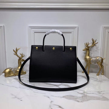 Top Quality Small Title Bag With Pocket Detail Black For Women, Bags 11.8in/30cm